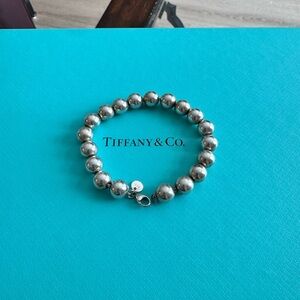 Tiffany & Co. ~ Tiffany HardWare Silver Bead Bracelet